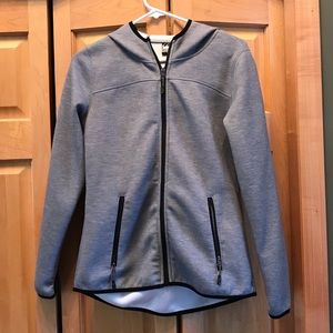 Gray Zip-up Hoodie